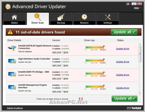 Advanced Driver Updater 4.5.1086.17939 with Crack